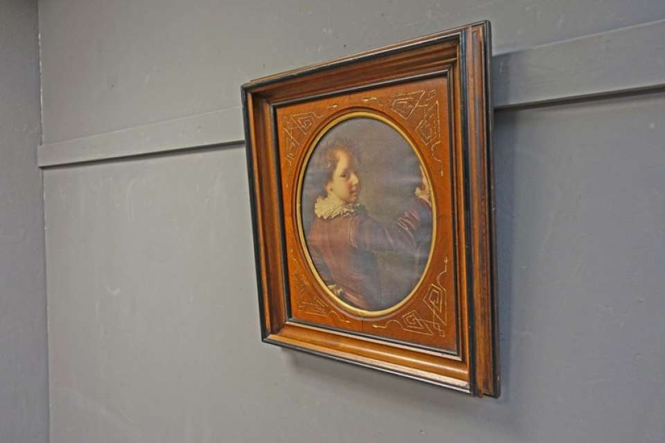 Victorian Deep Walnut Frame